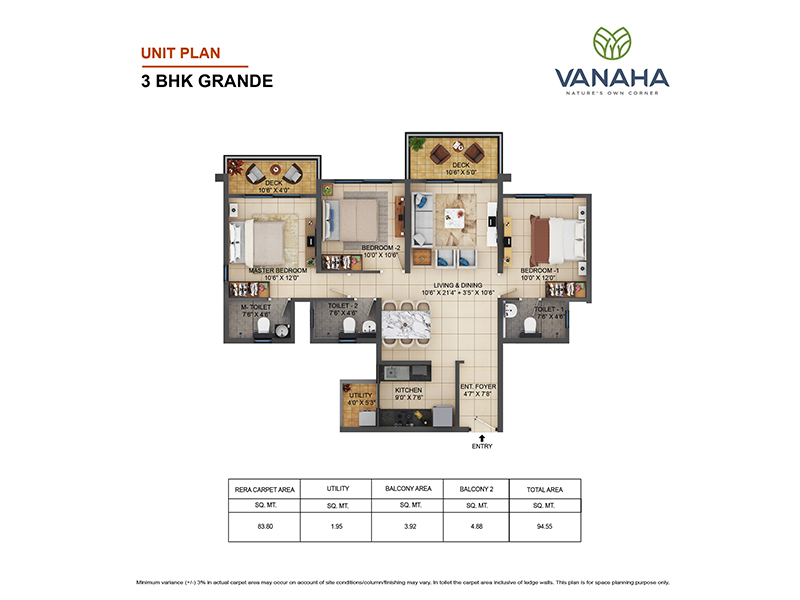 Shapoorji Pallonji Vanaha Floor Plans